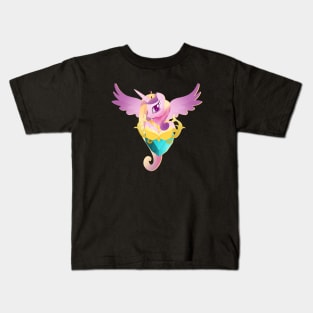 Anthro Princess Cadance Kids T-Shirt